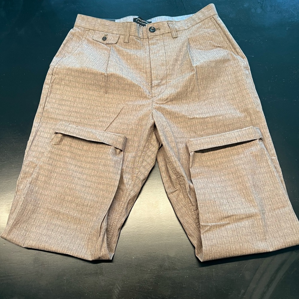 NWT • Banana Republic • Relaxed Tapered Fit Plaid Trousers • 31x30